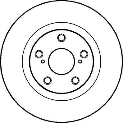 CAR DSK2514 - Спирачен диск vvparts.bg