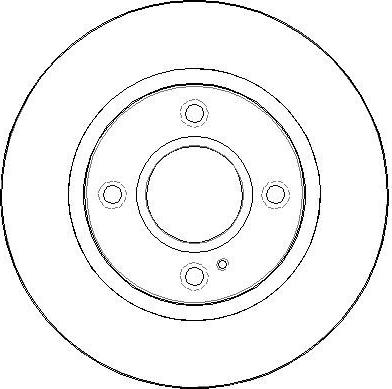 Ferodo DDF1740-1 - Спирачен диск vvparts.bg