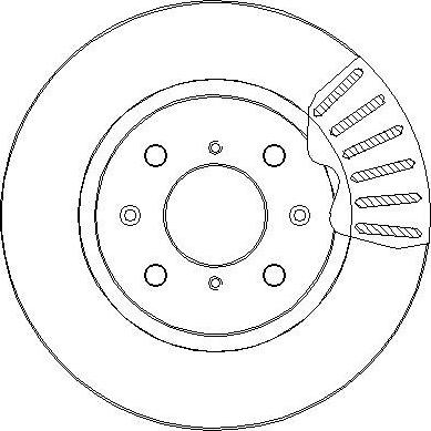 NATIONAL NBD1586 - Спирачен диск vvparts.bg