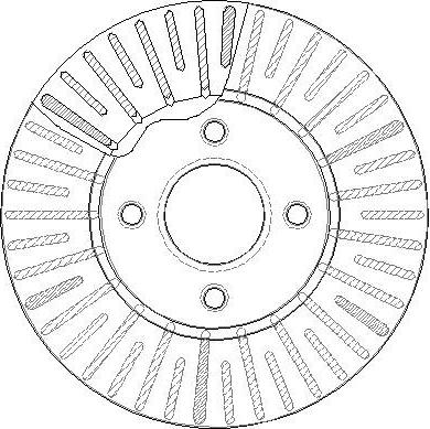 NATIONAL NBD1588 - Спирачен диск vvparts.bg