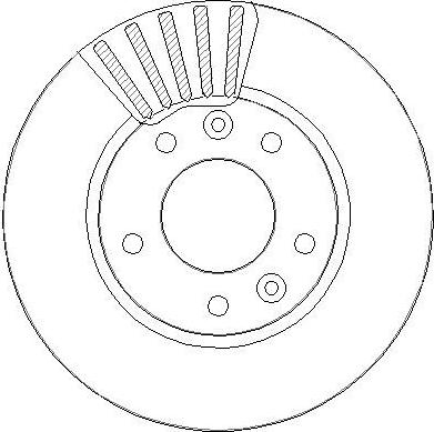 BOSCH 0 986 479 599 - Спирачен диск vvparts.bg