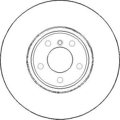 CAR HPD 1561 - Спирачен диск vvparts.bg