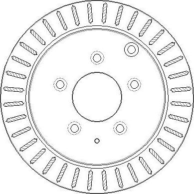 NATIONAL NBD1523 - Спирачен диск vvparts.bg