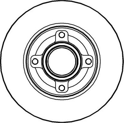 NATIONAL NBD1641 - Спирачен диск vvparts.bg