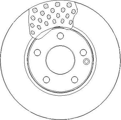 Triscan 6025 - Спирачен диск vvparts.bg