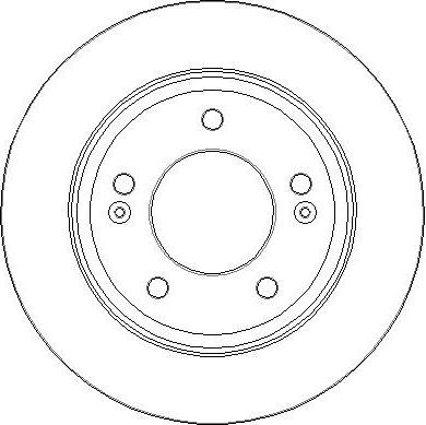 Woking D61435.00 - Спирачен диск vvparts.bg