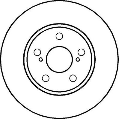 Fri.Tech. BD0429 - Спирачен диск vvparts.bg