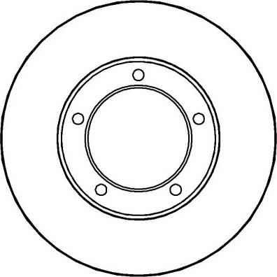 NATIONAL NBD1011 - Спирачен диск vvparts.bg