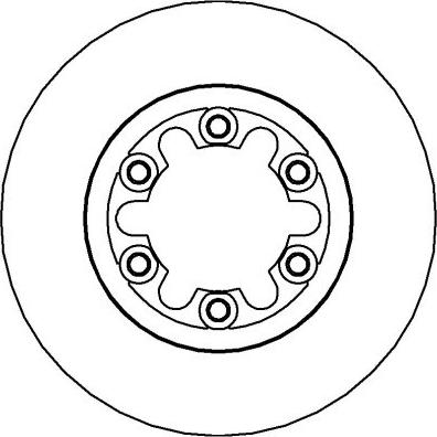 NATIONAL NBD1025 - Спирачен диск vvparts.bg