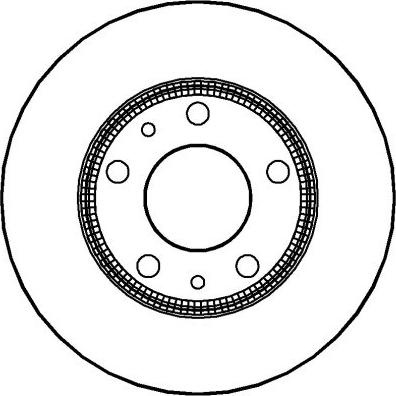 Juratek FIV114 - Спирачен диск vvparts.bg