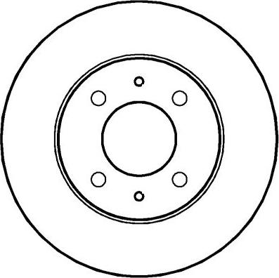 Icer 78BD1008-2 - Спирачен диск vvparts.bg