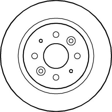 CAR 17065 - Спирачен диск vvparts.bg