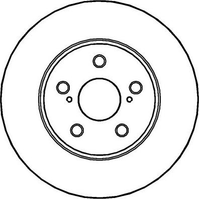 NATIONAL NBD1179 - Спирачен диск vvparts.bg