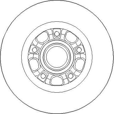 Triscan J3311056 - Спирачен диск vvparts.bg