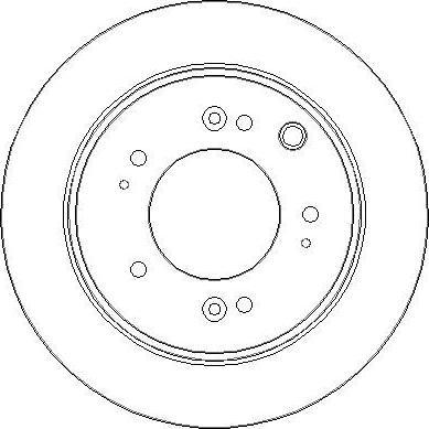 Ferodo DDF2285C - Спирачен диск vvparts.bg