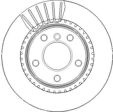 NATIONAL NBD1816 - Спирачен диск vvparts.bg