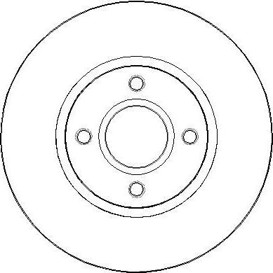 A.B.S. 18308 - Спирачен диск vvparts.bg