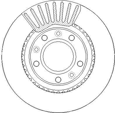 NATIONAL NBD1871 - Спирачен диск vvparts.bg