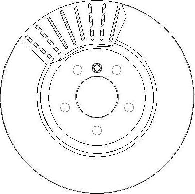 Comline ADC1783V - Спирачен диск vvparts.bg