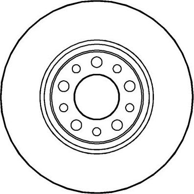 NATIONAL NBD1378 - Спирачен диск vvparts.bg