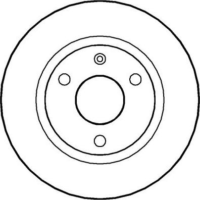 Triscan 46NF1699124 - Спирачен диск vvparts.bg