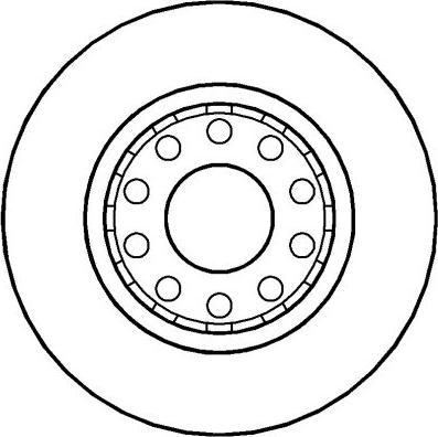 NATIONAL NBD1259 - Спирачен диск vvparts.bg