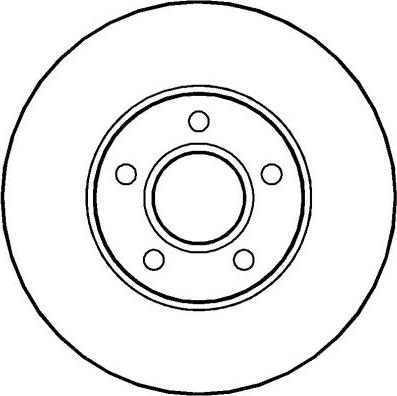 Valeo 186819 - Спирачен диск vvparts.bg