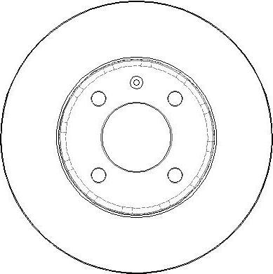 Frigair DC10.117 - Спирачен диск vvparts.bg