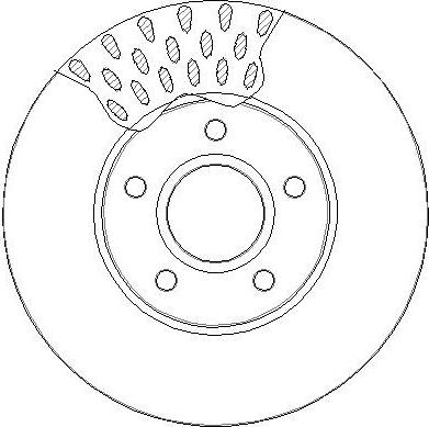 NATIONAL NBD1745 - Спирачен диск vvparts.bg