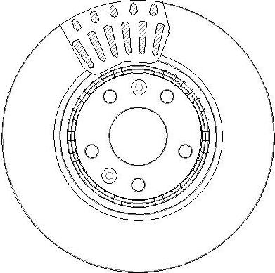 BOSCH BD2713 - Спирачен диск vvparts.bg