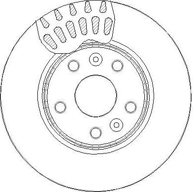 ATE 24.0124-0222.1 - Спирачен диск vvparts.bg