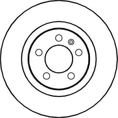 Trusting DF511 - Спирачен диск vvparts.bg