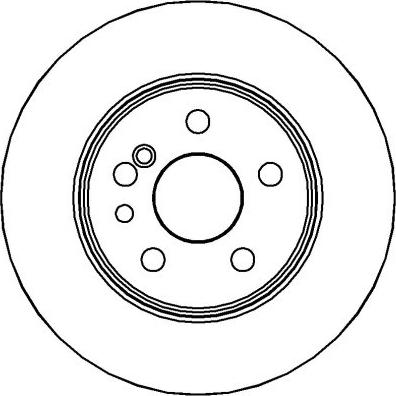 Breco BS 7458 - Спирачен диск vvparts.bg