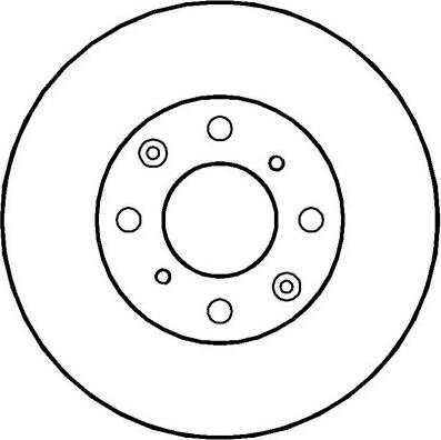 Ashuki 50-730H - Спирачен диск vvparts.bg