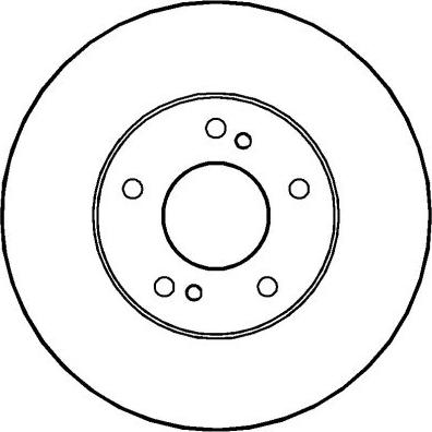 Lucas Electrical DF2612 - Спирачен диск vvparts.bg