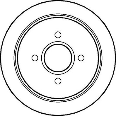 Wolf WD17450C - Спирачен диск vvparts.bg