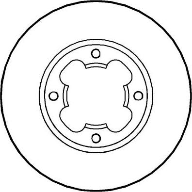 FOMAR Friction FO 2464 - Спирачен диск vvparts.bg