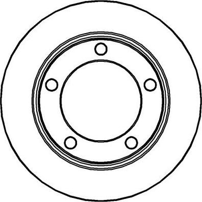 AP BG208 - Спирачен диск vvparts.bg