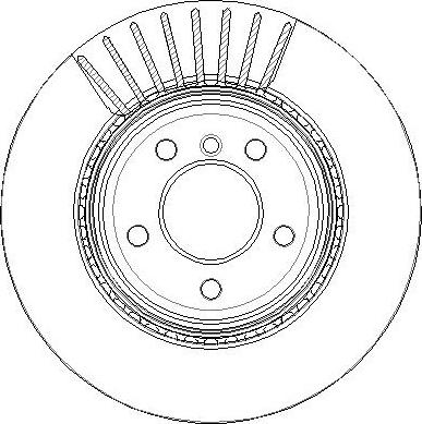 NATIONAL NBD2071 - Спирачен диск vvparts.bg