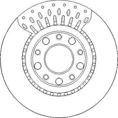 NATIONAL NBD2107 - Спирачен диск vvparts.bg