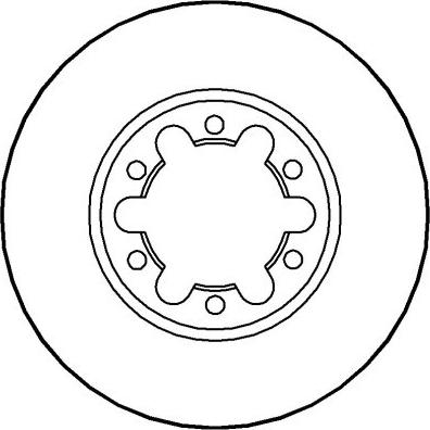 NATIONAL NBD231 - Спирачен диск vvparts.bg