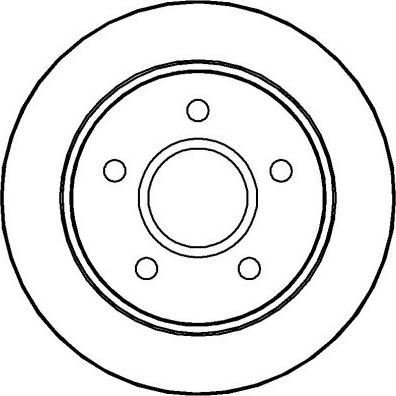 Brake Engineering DI951370 - Спирачен диск vvparts.bg