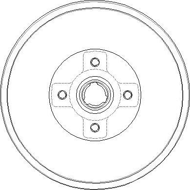 NATIONAL NDR070 - Спирачен барабан vvparts.bg