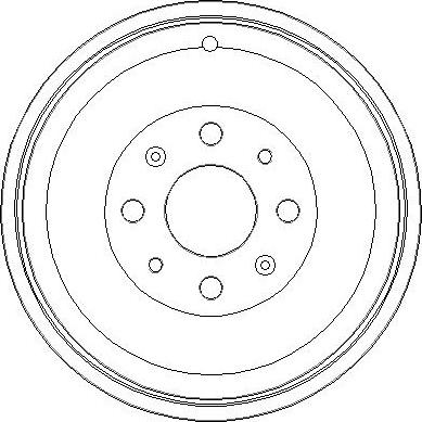 NATIONAL NDR341 - Спирачен барабан vvparts.bg