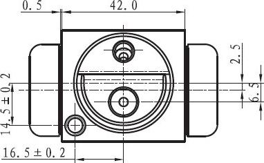 NATIONAL NWC5090 - Спирачно цилиндърче на колелото vvparts.bg