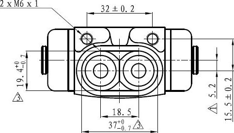 NATIONAL NWC5026 - Спирачно цилиндърче на колелото vvparts.bg