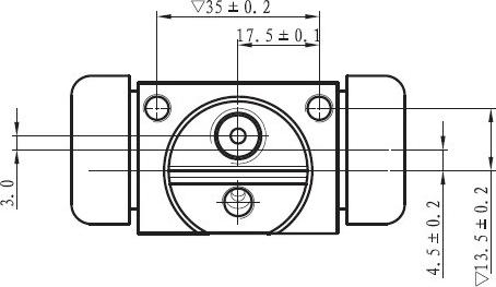 NATIONAL NWC5076 - Спирачно цилиндърче на колелото vvparts.bg