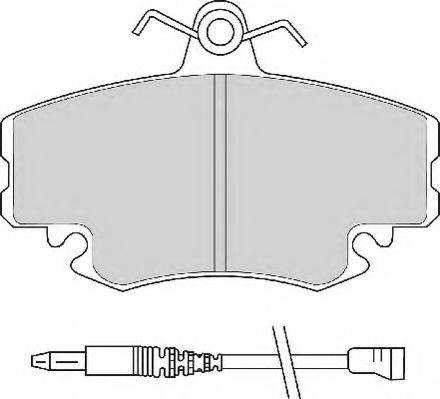 Necto FD6483N - Комплект спирачно феродо, дискови спирачки vvparts.bg