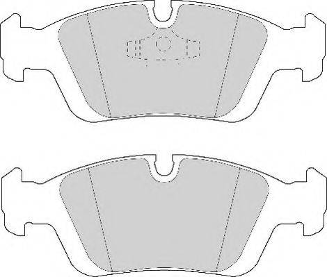 Necto FD6476N - Комплект спирачно феродо, дискови спирачки vvparts.bg