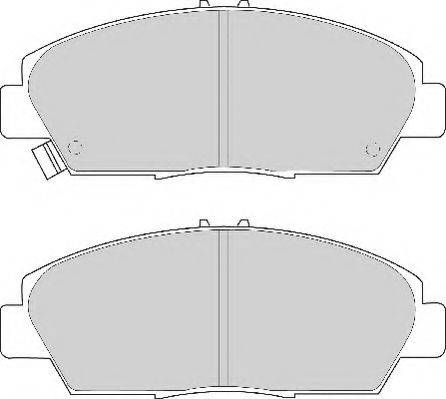 Necto FD6590N - Комплект спирачно феродо, дискови спирачки vvparts.bg